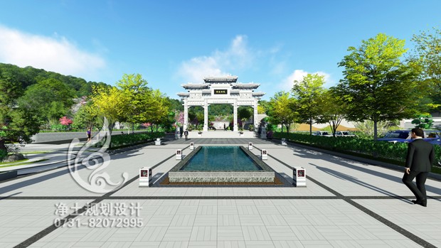 宁波市奉化区莼湖陵园规划方案